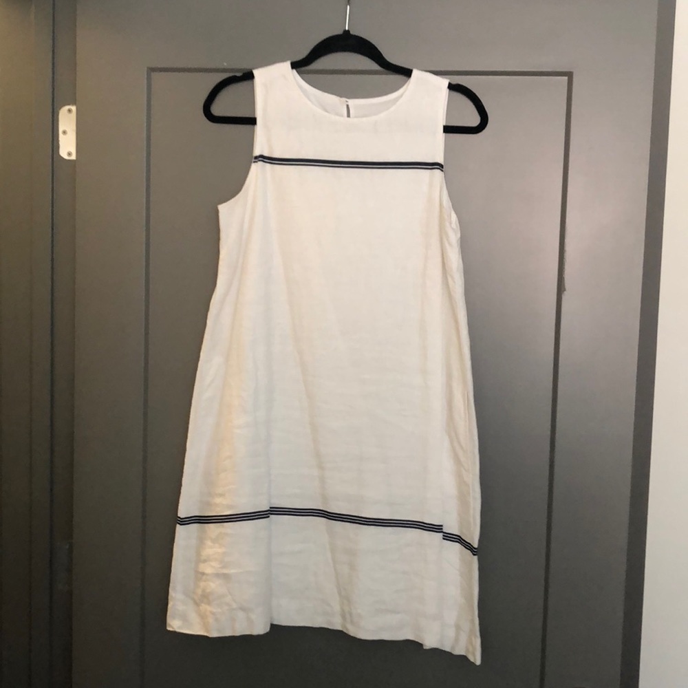 J-Jill Linen white dress